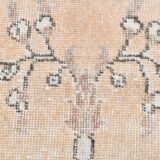 6x10 Pale Orange & Blue Vintage Rug 192x314Cm SK 21428