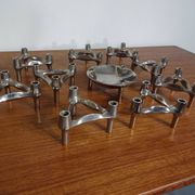 Candleholders by Ceasar Stoffi & Fritz Nagel for BMF, 1960s, Set of 10