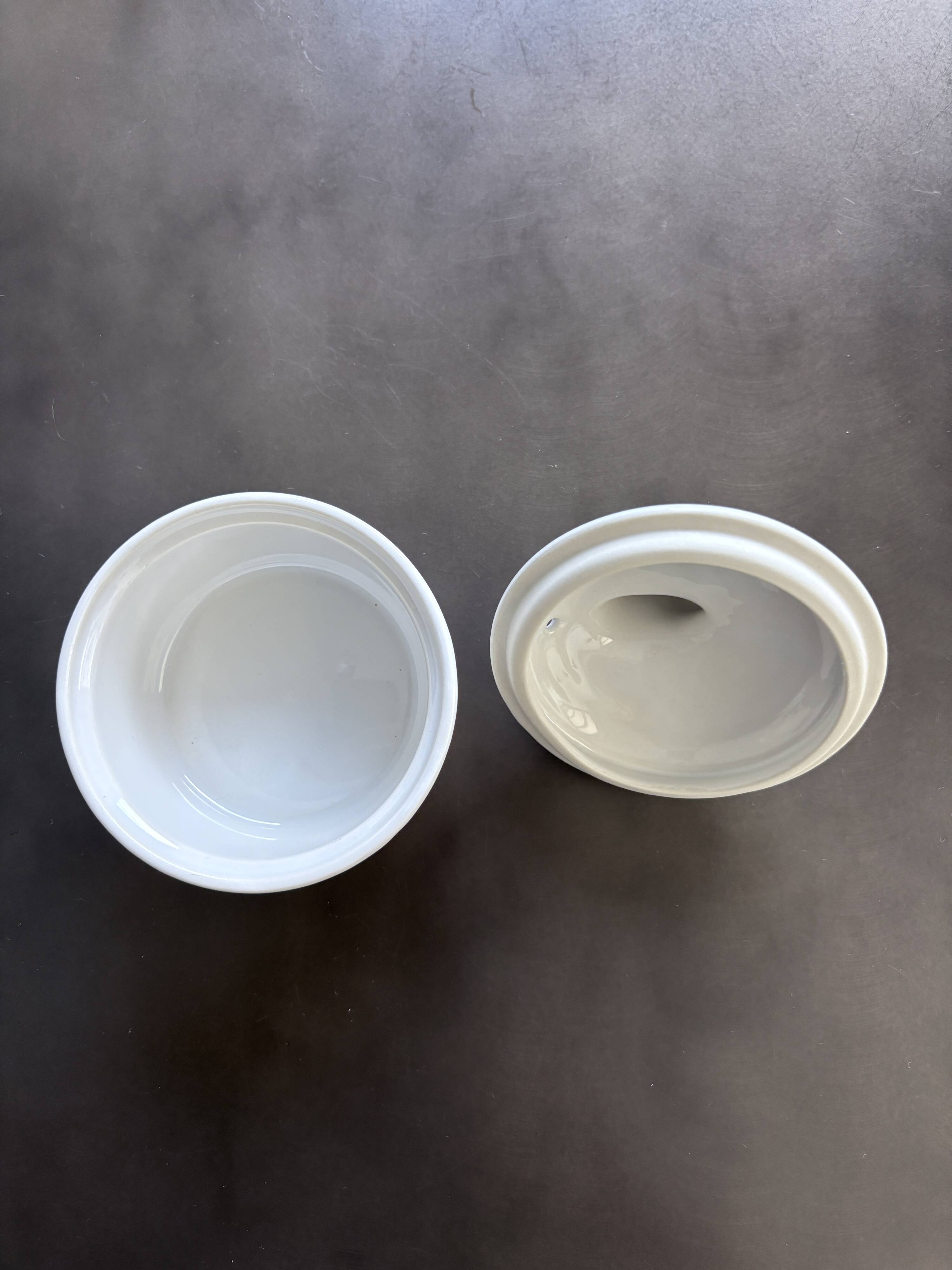 Vintage duck head ramekin