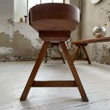 Pair of bench early 1900 oak