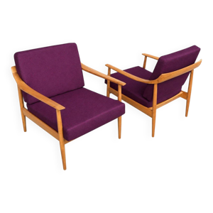 Paire de fauteuils walter