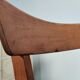 6 vintage bistro chairs, 50s/60s