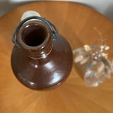 Vintage stoneware and porcelain bottle