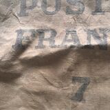 Linen canvas mailbag, 70s