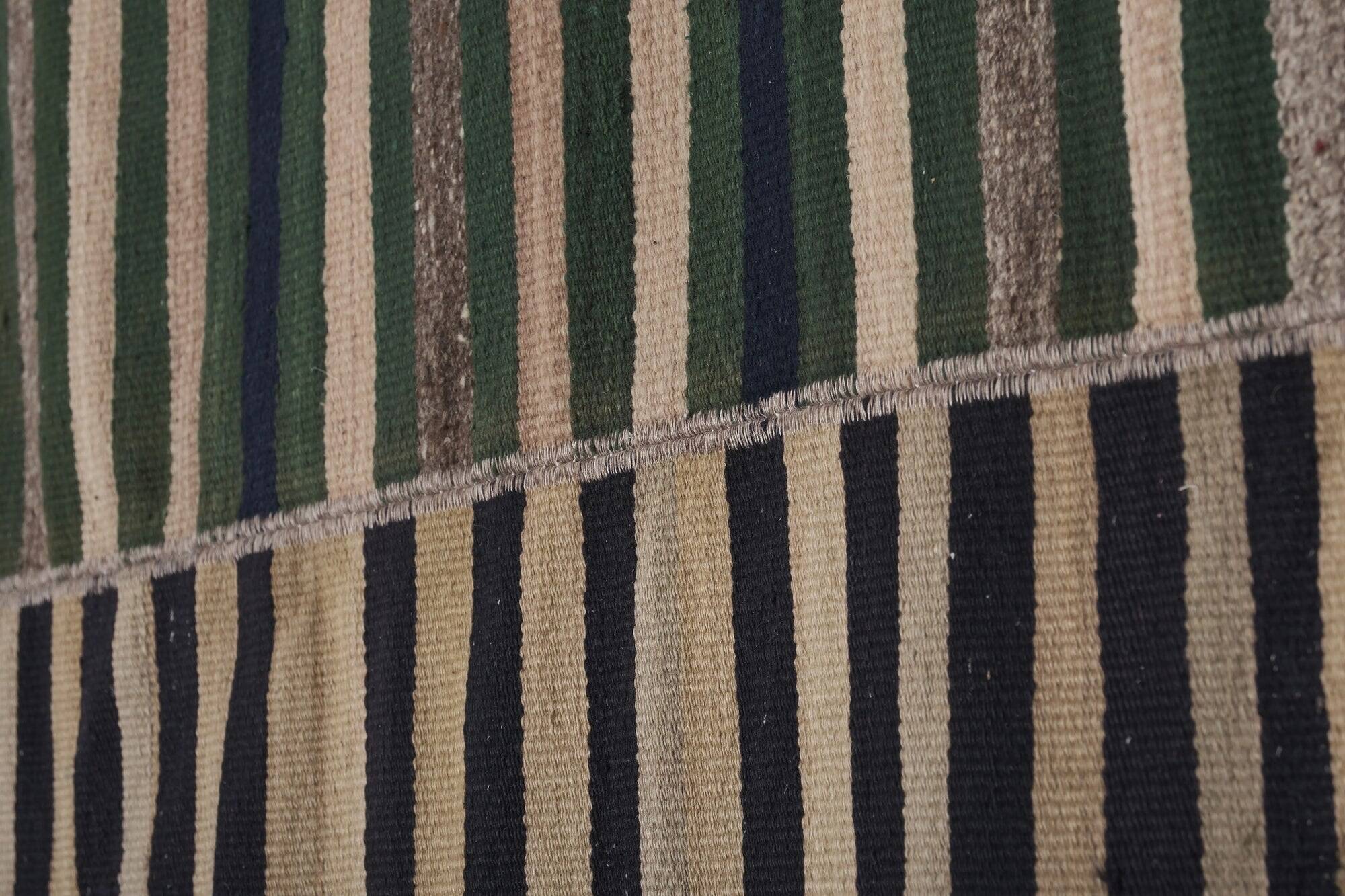 Vintage Turkish kilim handwoven 276x335 cm