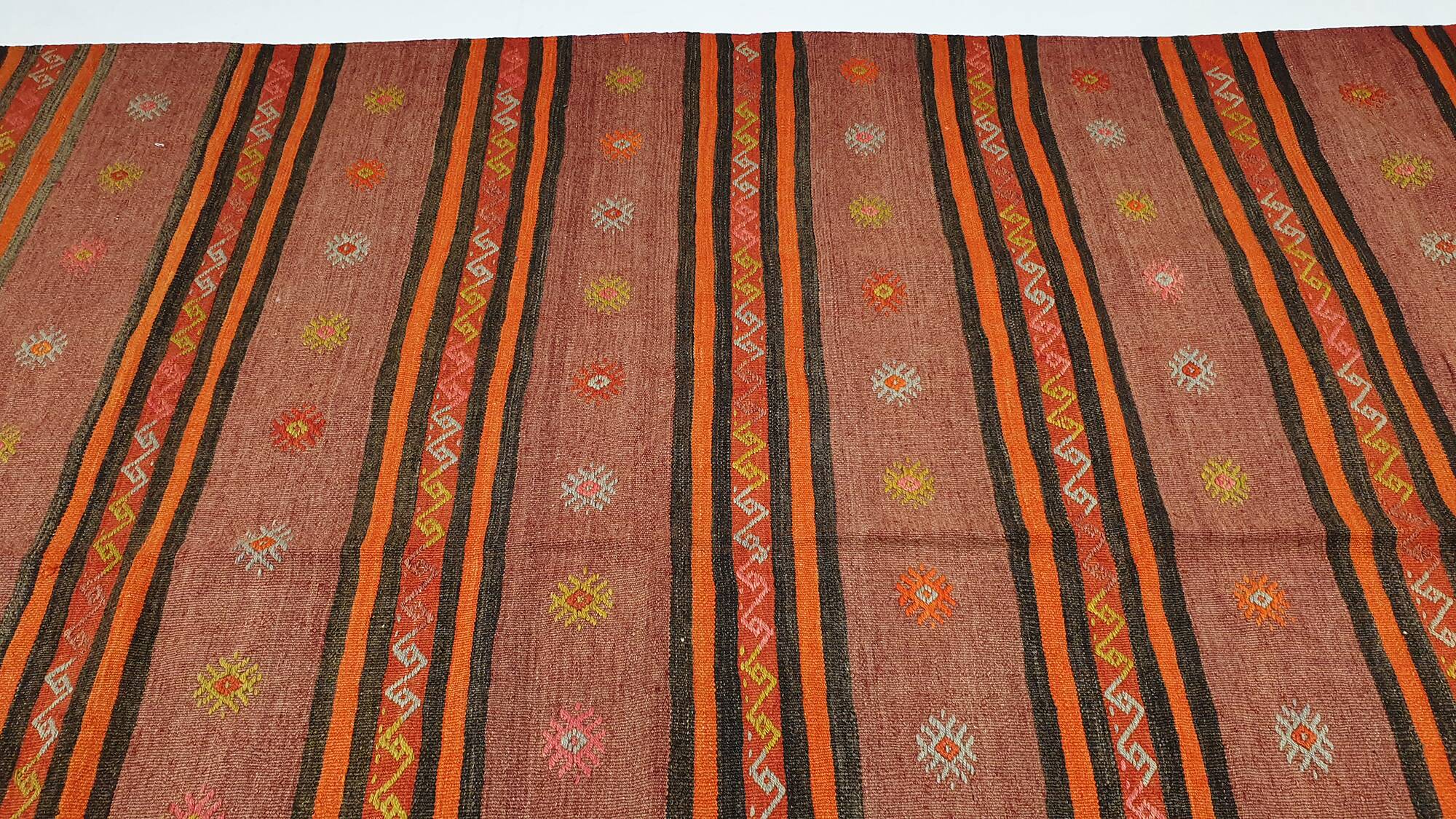 Turkish kilim rug, 309x172 cm