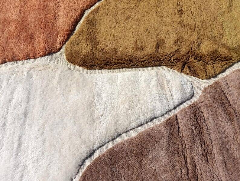 Moroccan Berber rug Mrirt 300 × 200 cm – thick wool, abstract pattern