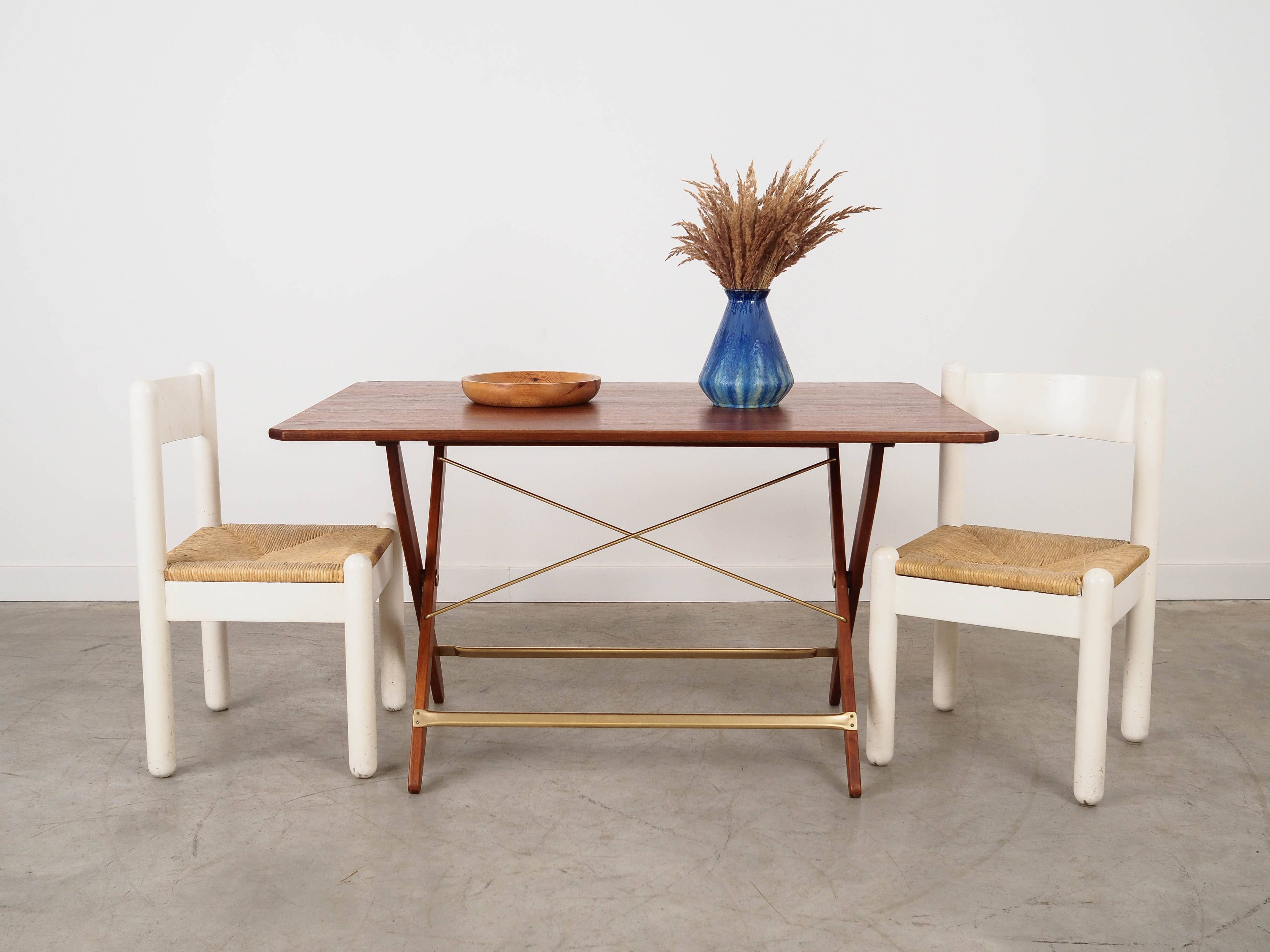 Folding teak table, Danish design, 1970s, made in Denmark