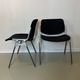 Black DSC chairs by Giancarlo Piretti for Castelli from the 60s/70s.