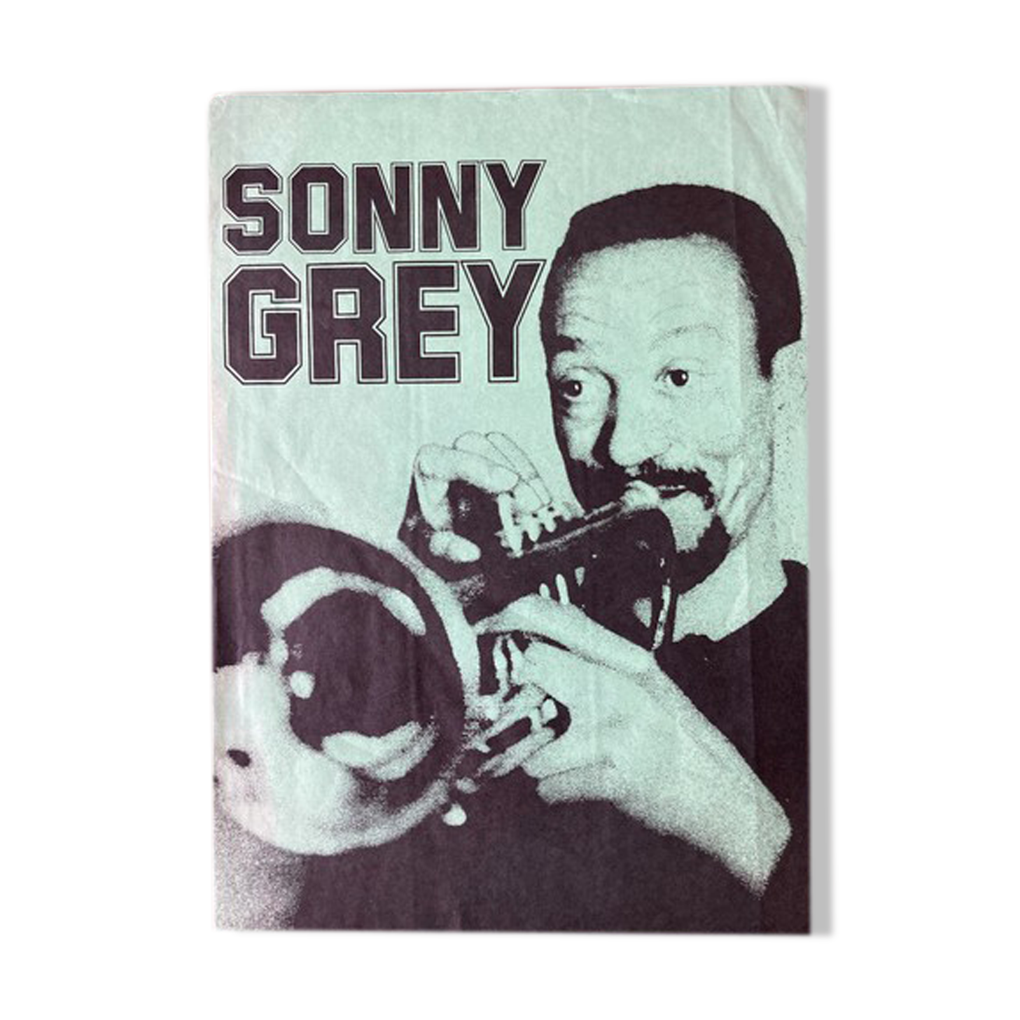Affiche trompettiste Jazzman Sonny Grey