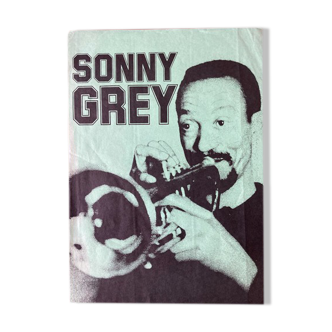 Affiche trompettiste Jazzman Sonny Grey