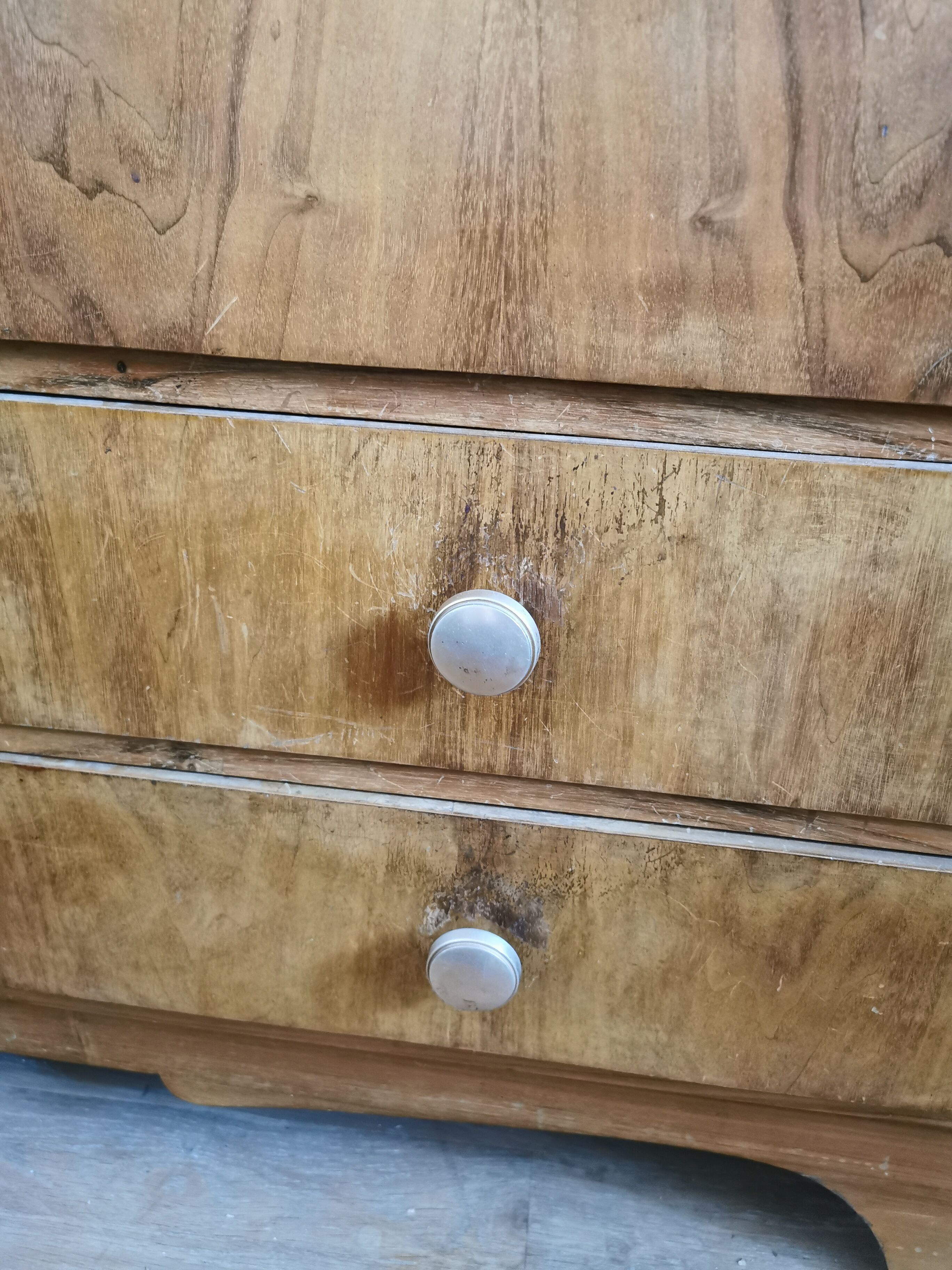 Vintage asymmetric cabinet