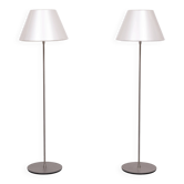 Modern Le Klint Floor Lamps, Polished Aluminum & Lucite, Sweden, 2010