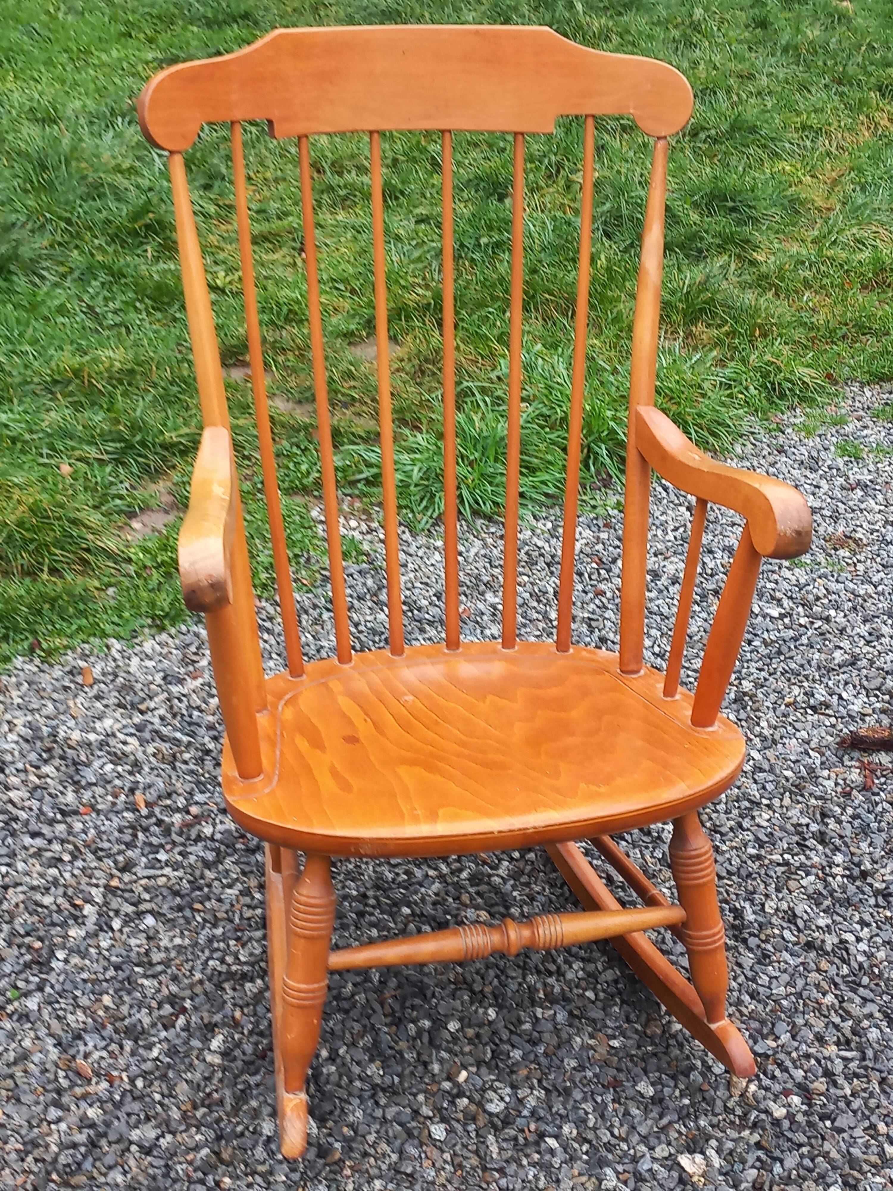 1970s Scandinavian style rocking chair