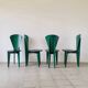 Chaises de salle à manger postmodernes Calligaris - lot de 4