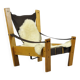 Vintage safari easy chair by john de haard / 1960s  gebroeders jonkers