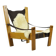 Vintage safari easy chair by john de haard / 1960s  gebroeders jonkers