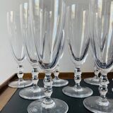 Saint Louis crystal flutes
