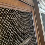 Solid oak library late 19th century around 1890