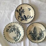 Gien earthenware plates