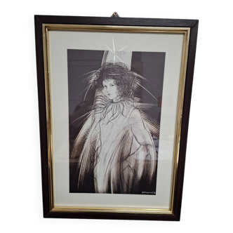 Lithograph by Riccardo Benvenuti 70's