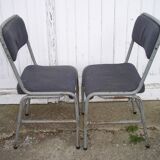 Pair of chairs Cannone PTT 1977