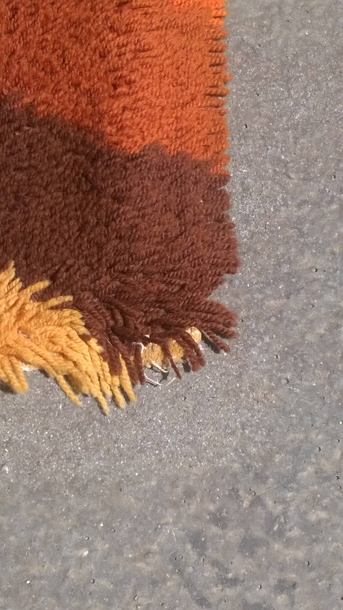 Vintage Dutch rug in wool