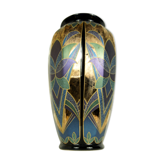 Italian dodecagon vase "exclusive décor"