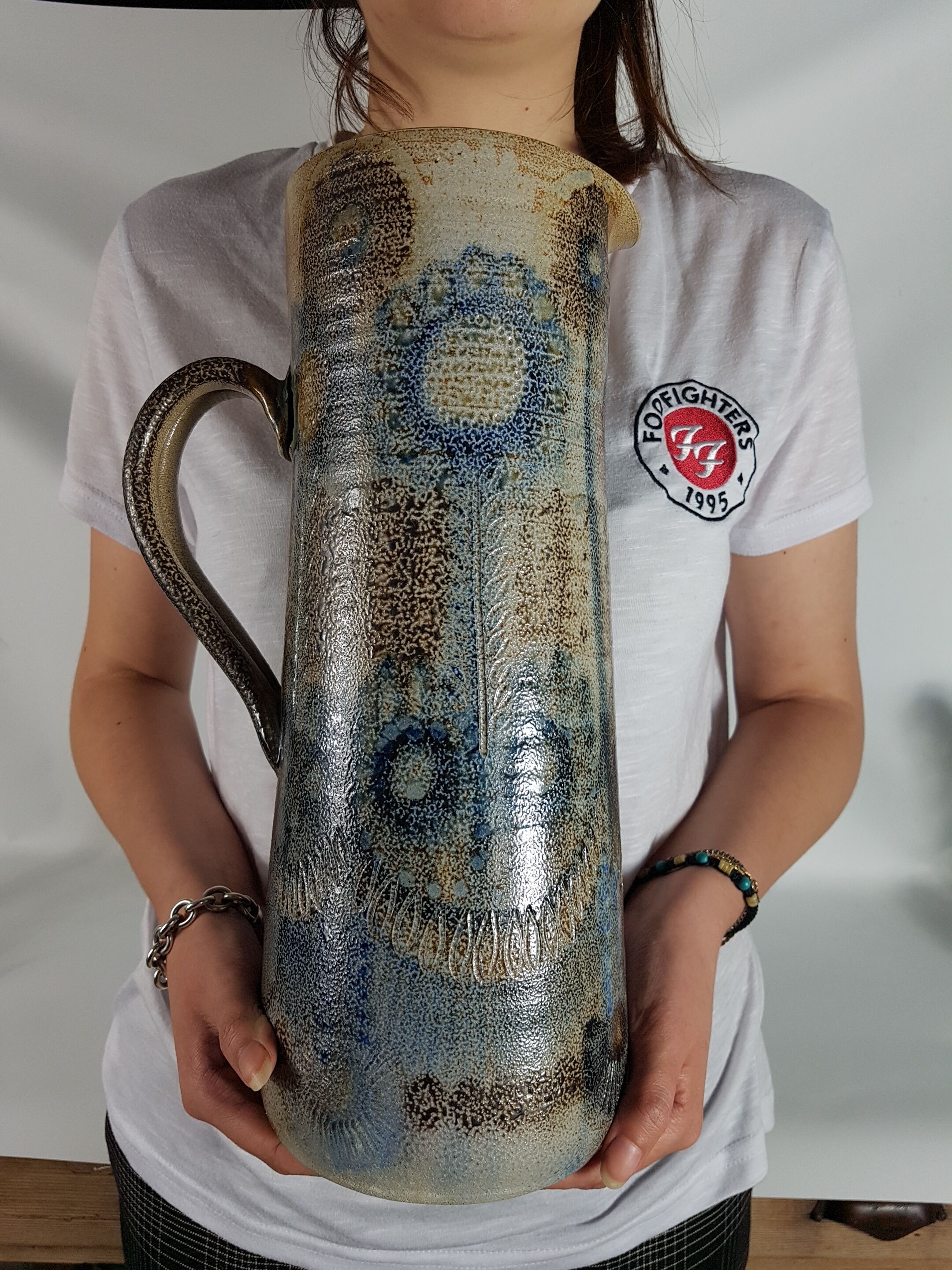 Keraluc pitcher unique piece by J.F. Cougault 70