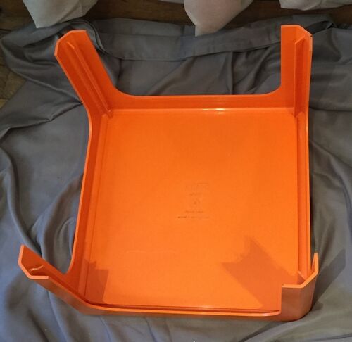 Coffee table basse orange Gilac n°1872 1970