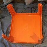 Coffee table basse orange Gilac n°1872 1970