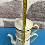 Enamelled coffee maker