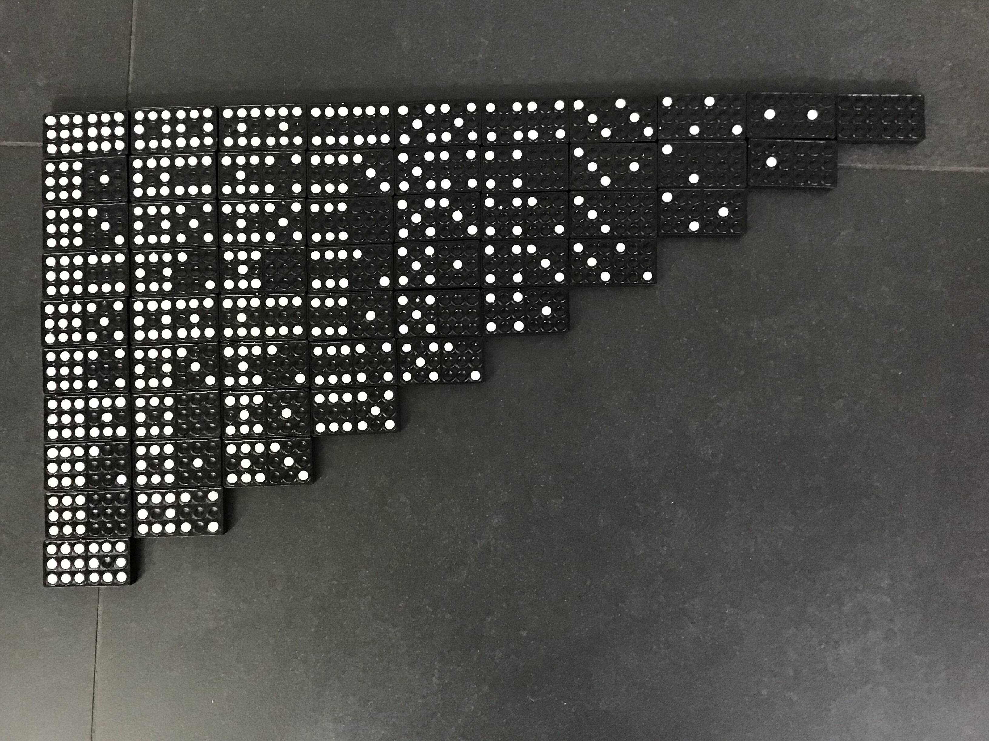 9 point dominoes game, Made in Western Germany