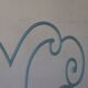 Volute wrought iron bed
