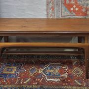 Metamorphic dining / coffee table in teak by Kai Kristiansen, Denmark 1960s