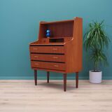 Teak secretary, Danish design, 1960s, production: Denmark