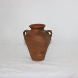 Old little terracotta jar