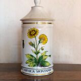 Pharmacy pot "arnica montana"