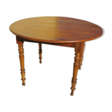 Round table in cherry, 1900s