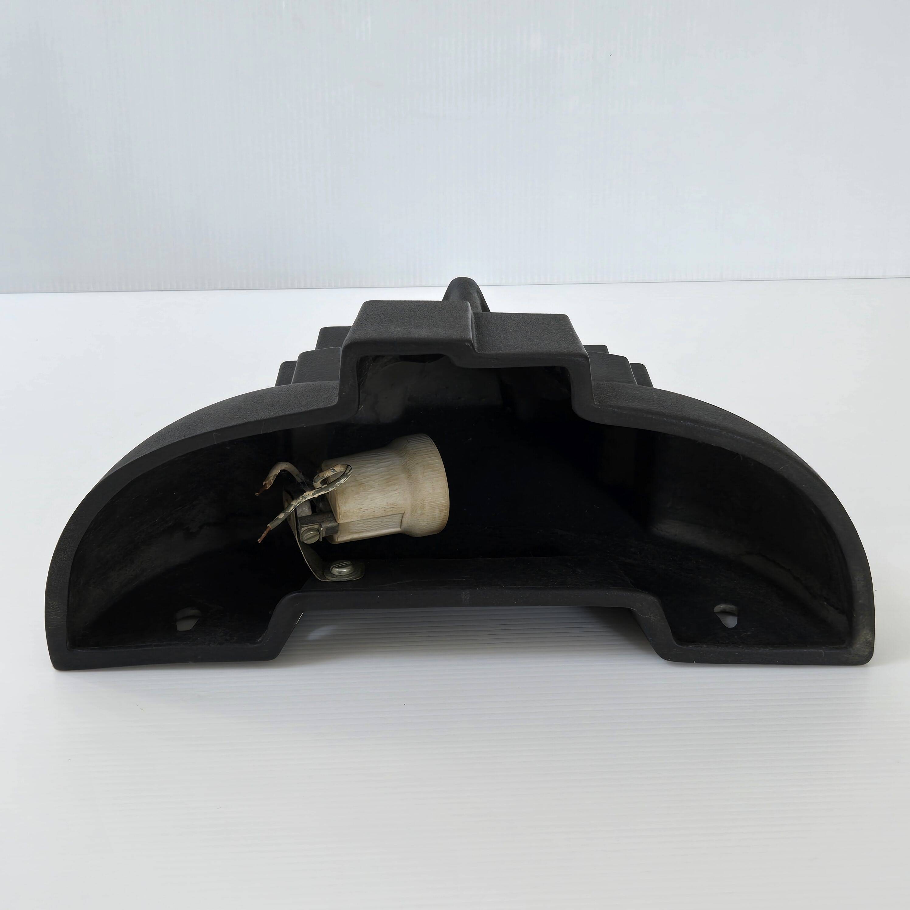 Vintage 1980s Inca pharaoh face ceramic wall lamp Saint-Clément 80s