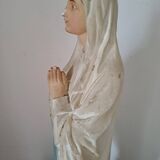 Plaster statue of the Virgin
