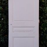Communication door h216.5x87cm old paneled, molded