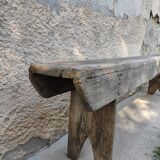 Old farm bench