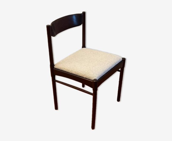 Chaise danoise en Wengé massif