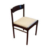 Chaise danoise en Wengé massif