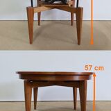 Mahogany "up and down" table – 1970s