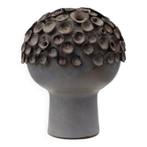 Organic ceramic “mushroom” sculpture signed EL, Belgium 1960s