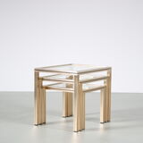 1970s Nesting tables by Pierre Vandel, France