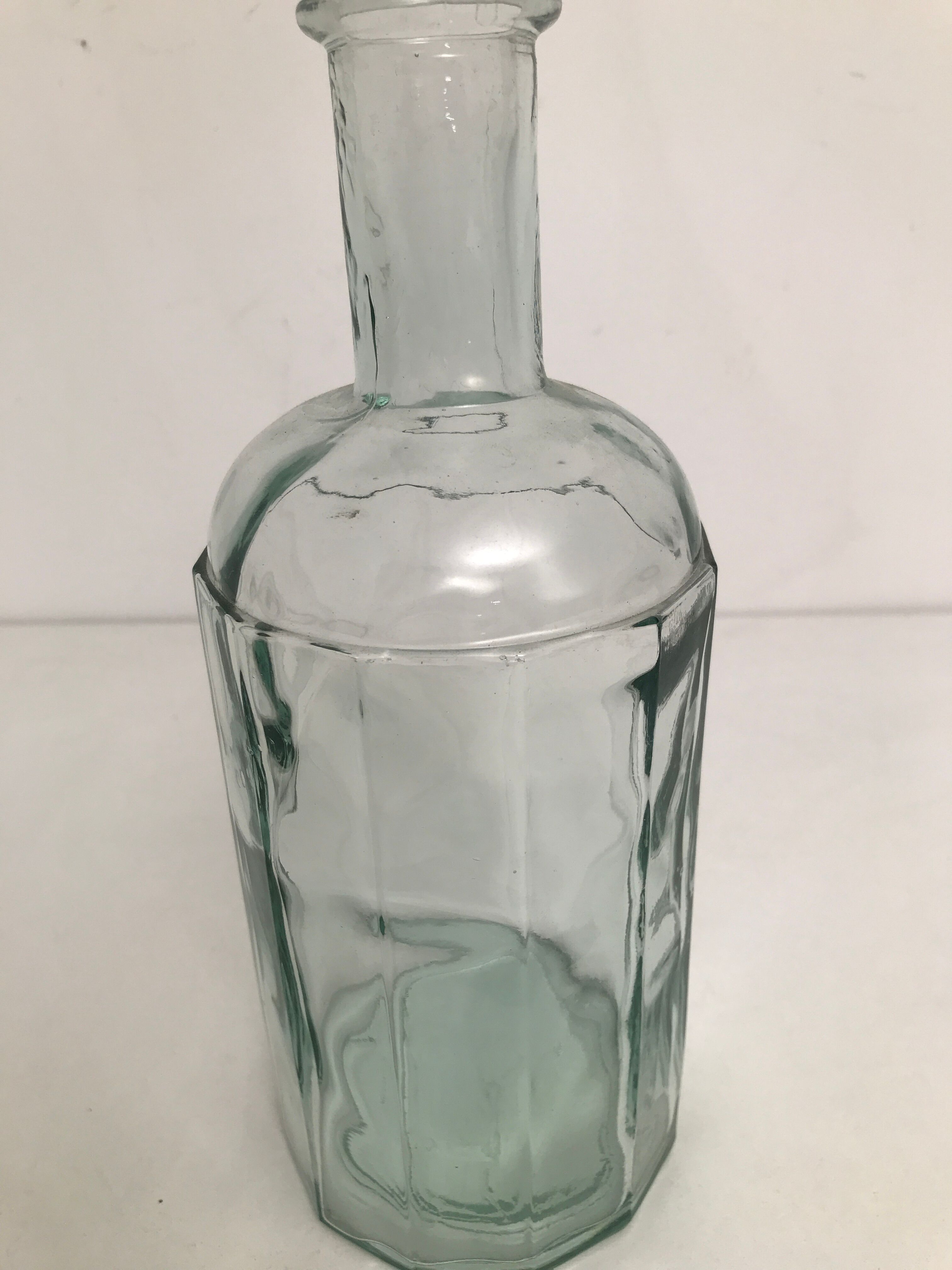 Vintage glass bottle