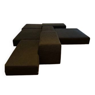 Canapé Living Divani Extra Soft 7 modules